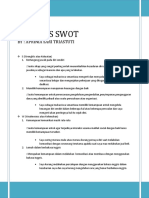 Analisis Swot