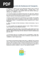 870950-Lista de Exercício de Fenômenos de Transportes