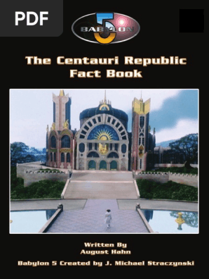 B5 Rpg Centauri Republic Fact Book Hair Eyebrow - 