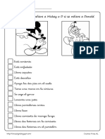 Lectura de Imagenes 10 Disney (Escolar)
