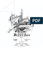 Beach - Op. 25, Children's Carnival I.pdf