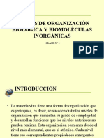 Niveles de Organizacion de La Materia