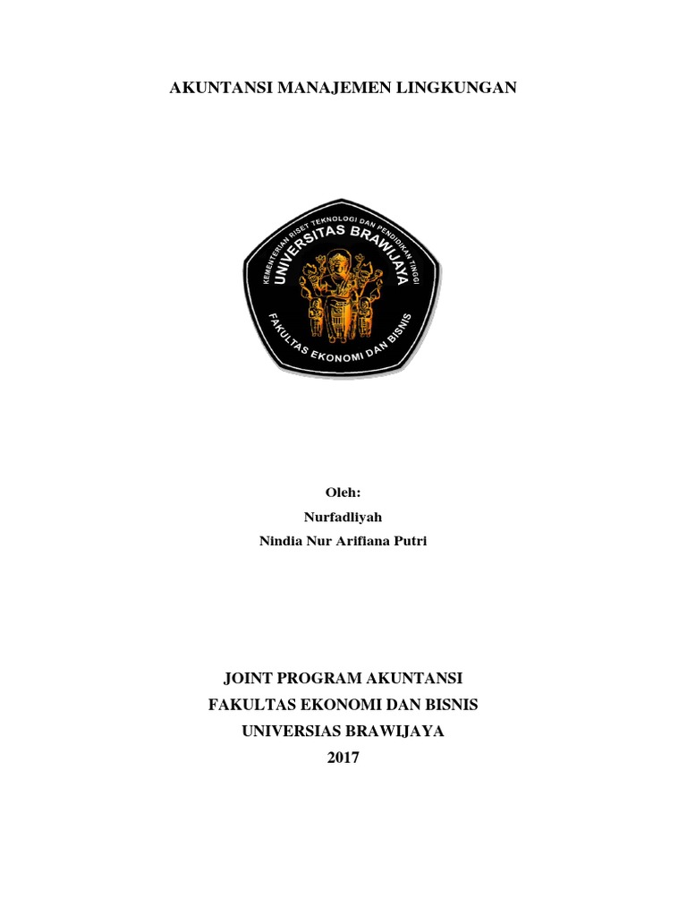 Akuntansi Manajemen Lingkungan Makalah