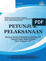 Buku Juklak TIK SD Negeri Atau Swasta Tahun 2017