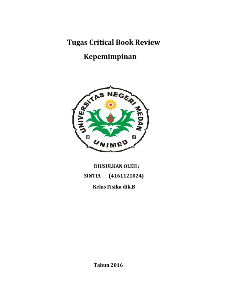 Tugas Critical Book Review Pdf