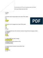 Pemrograman Web+Jawaban