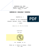 Geología - Cuadrangulo de Puémape (16d), Chocope (16e), Otuzco (16f), Trujillo (17e), Salaverry (17f) y Santa (18f), 1967