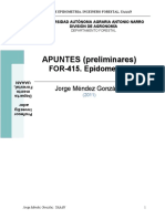 Apuntes Epidometria FOR-415 - Jorge Méndez González 2011
