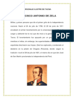 Personaje Ilustre de Tacna-Fco Antonio de Zela