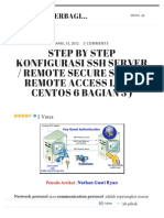 Step by Step Konfigurasi SSH Server _ Remote Secure Shell ( Remote Access Linux CentOS 6 Bagian 3 )