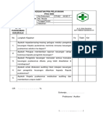 Daftar Tilik Audit Penilaian Kinerja Keuangan