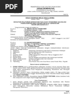 Bentuk Contoh Surat Perintah Mulai Kerja