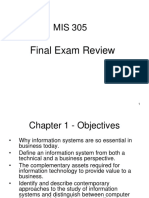 MIS Final Exam Review