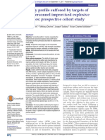 Injury Profile Suffered by Targets of Antipersonnel Improvised Explosive Devices: A Prospective Cohort Study (BMJ Open)