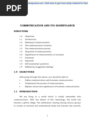 311868685 Bba Business Communication Lecture Notes Ebook Pdf - 