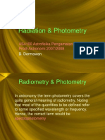 2007AS4100 Radiation Photometry