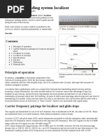 Instrument Landing System Localizer