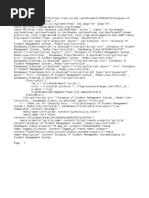 Synopsis of Student Management System - Model-View-Controller - Databases