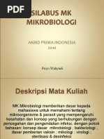 Download Mikrobiologi Silabus AKBID 2010 by PW SN36327006 doc pdf