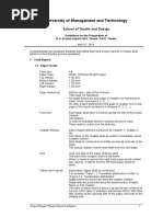 UMT Thesis or Project Format STD