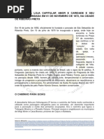 Breviário Da Fundaçao Da Loja Capitular Amor e Caridade, 145 Anos de História