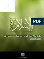 40 Hadices Sobre Las Virtudes de Abu Bakr
