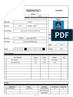 Employment Form: Personal Information
