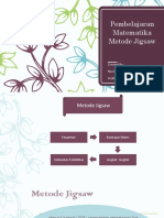 Inovasi Pembelajaran Matematika Metode Jigsaw