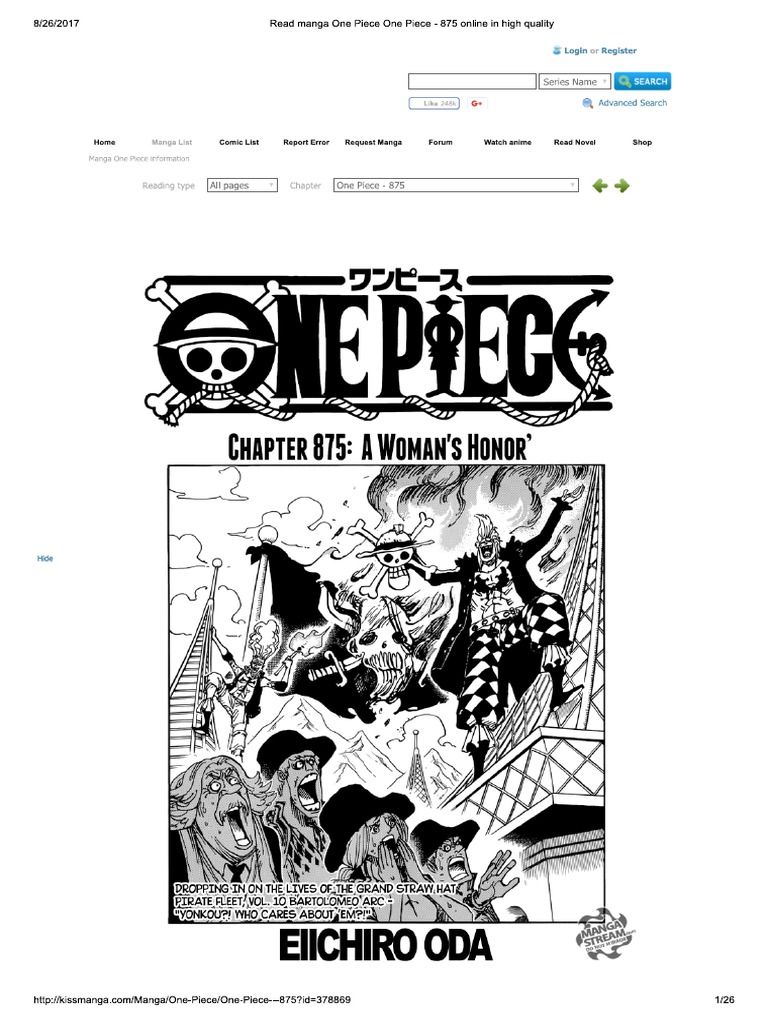 Read Manga One Piece One Piece 875 Online In High Quality