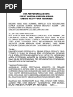 Prakata Ketua Panitia Hut Persit