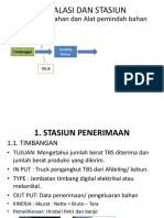 Isntalasi Stasiun Pks