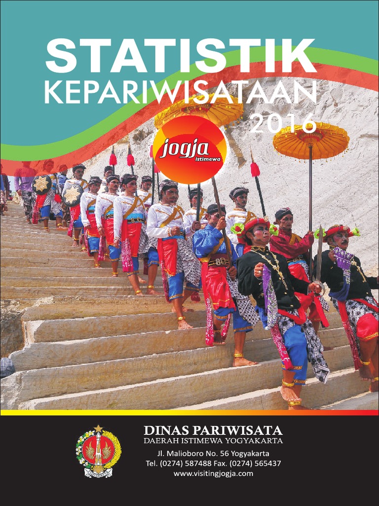 Buku Statistik  Kepariwisataan DIY 2022  Buku Statistik  Kepariwisataan DIY 2022