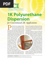 1K Polyurethane Dispersion For Conventional 2K - Lubrizol