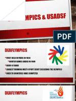 Deaflympics Usadsf