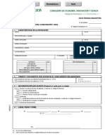 Ficha Tecnica Descriptiva. Instalaciones de Calefaccion Climatizacion y ACS