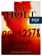 Seria Hanne Wilhelmsen - Fericiti Cei Insetati Vol. 2 - Anne Holt PDF