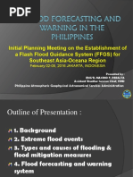 Philippines-Flood Forecasting Warning