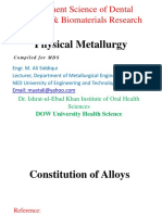 Constitution of Alloys