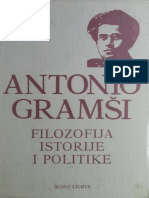 Antonio Gramsci, Filozofija Istorije I Politike