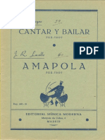 Amapola - Fox Trot - J R Lacalle