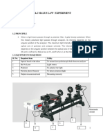 4.2 Malus Law Experiment