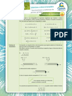 Sistemas de inecuaciones y primer grado