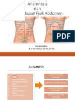 Anamnesis Dan Pemeriksaan Fisik Abdomen