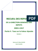 Recueil Questions Réponses DGI - TVA