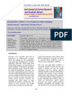 Exosomal RNA (esRNA) : A New Frontier in Cellular Signalling