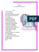 POEMA CELESTE UNICORNIO