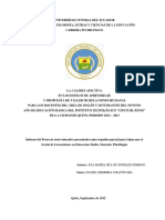 La Calidez Afectiva en Los Estilos de Aprendizaje PDF