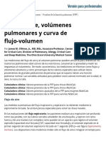 Flujo de Aire, Volúmenes Pulmonares y Curva de Flujo-Volumen - Trastornos Pulmonares - Manual MSD Versión para Profesionales