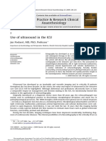 Use of Ultrasound in The ICU BestPracResearAnest 2009