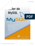 MySQL Manual Taller